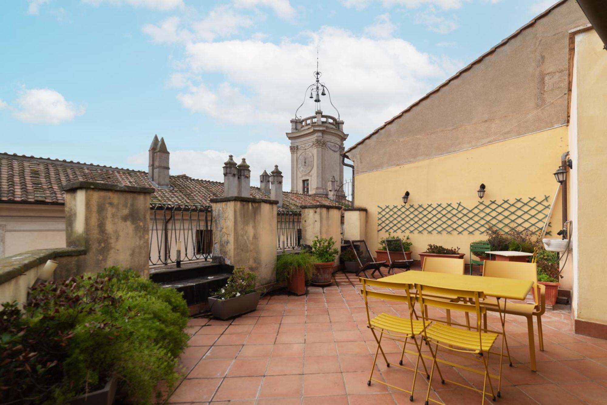 Apartamento Clock Terrace House Roma Exterior foto